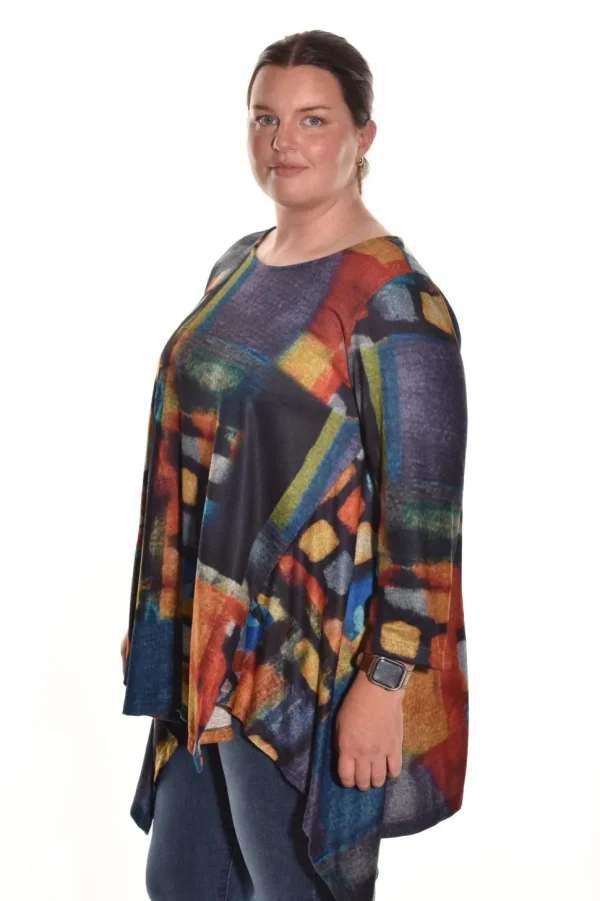 Pure Essence. Multi Color Swing Top