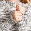 Tribal. Mock Neck Sweater.