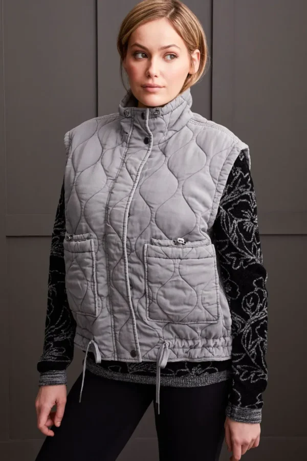 Tribal. Quilted Vest.