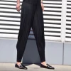Vanite Couture. Pleated Tapered Pant.